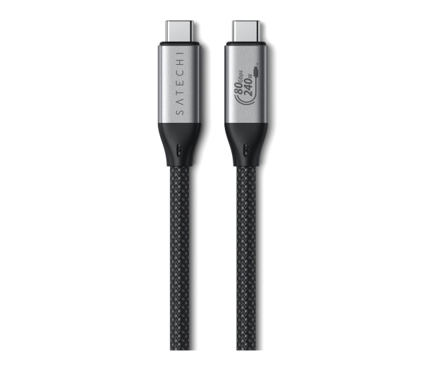 Satechi USB4 V2 Pro Cable USB-C, PD 240W, 8K 120Hz 1,2m space gray - 1542918 - zdjęcie 3